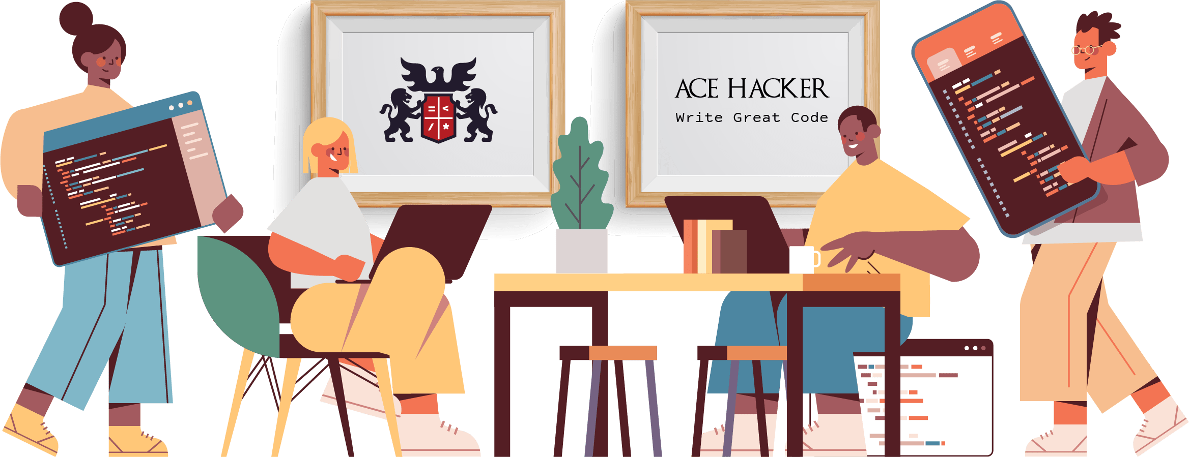 Happy people at the Ace Hacker Convention